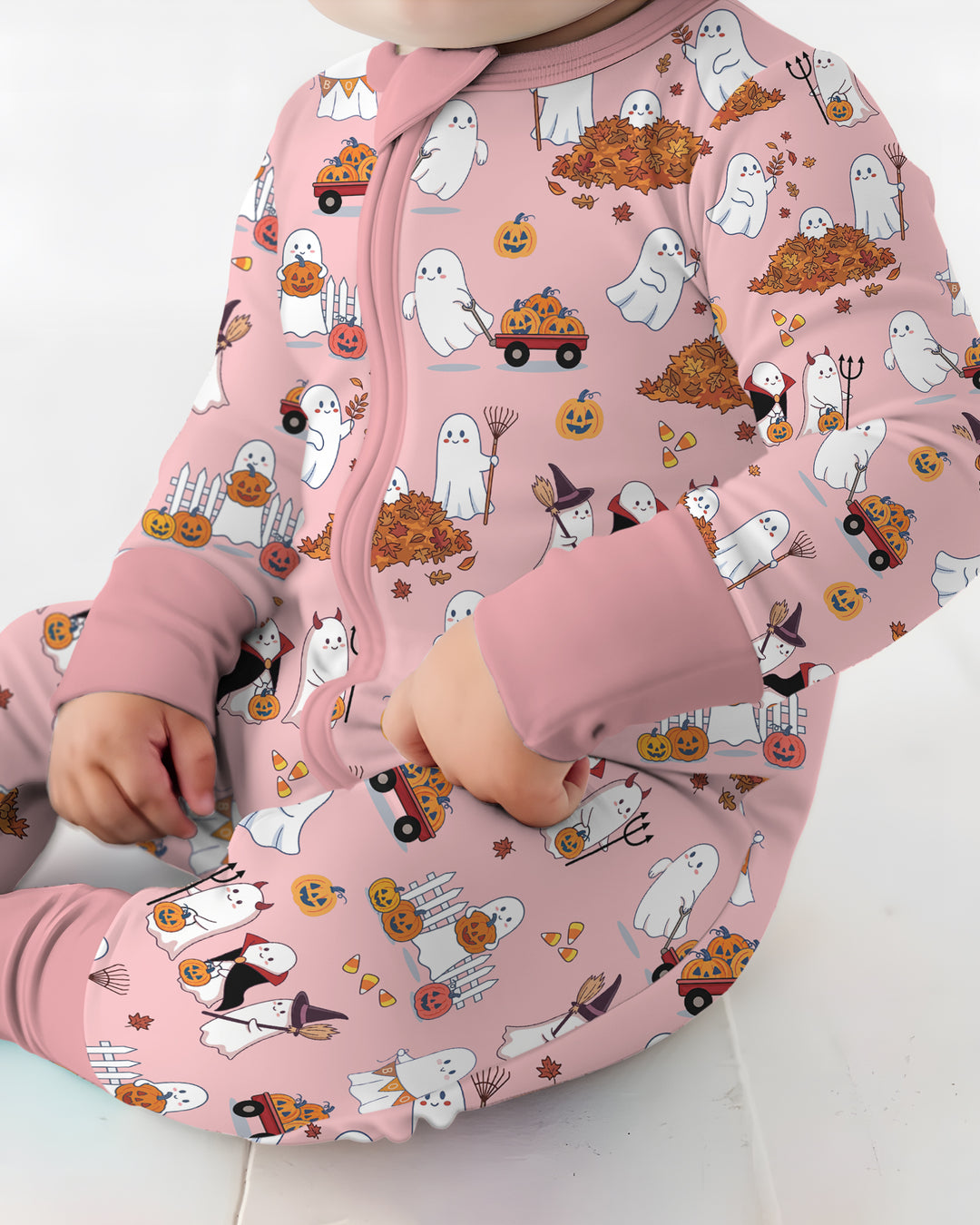 Halloween Town  Bamboo Convertible Zippy