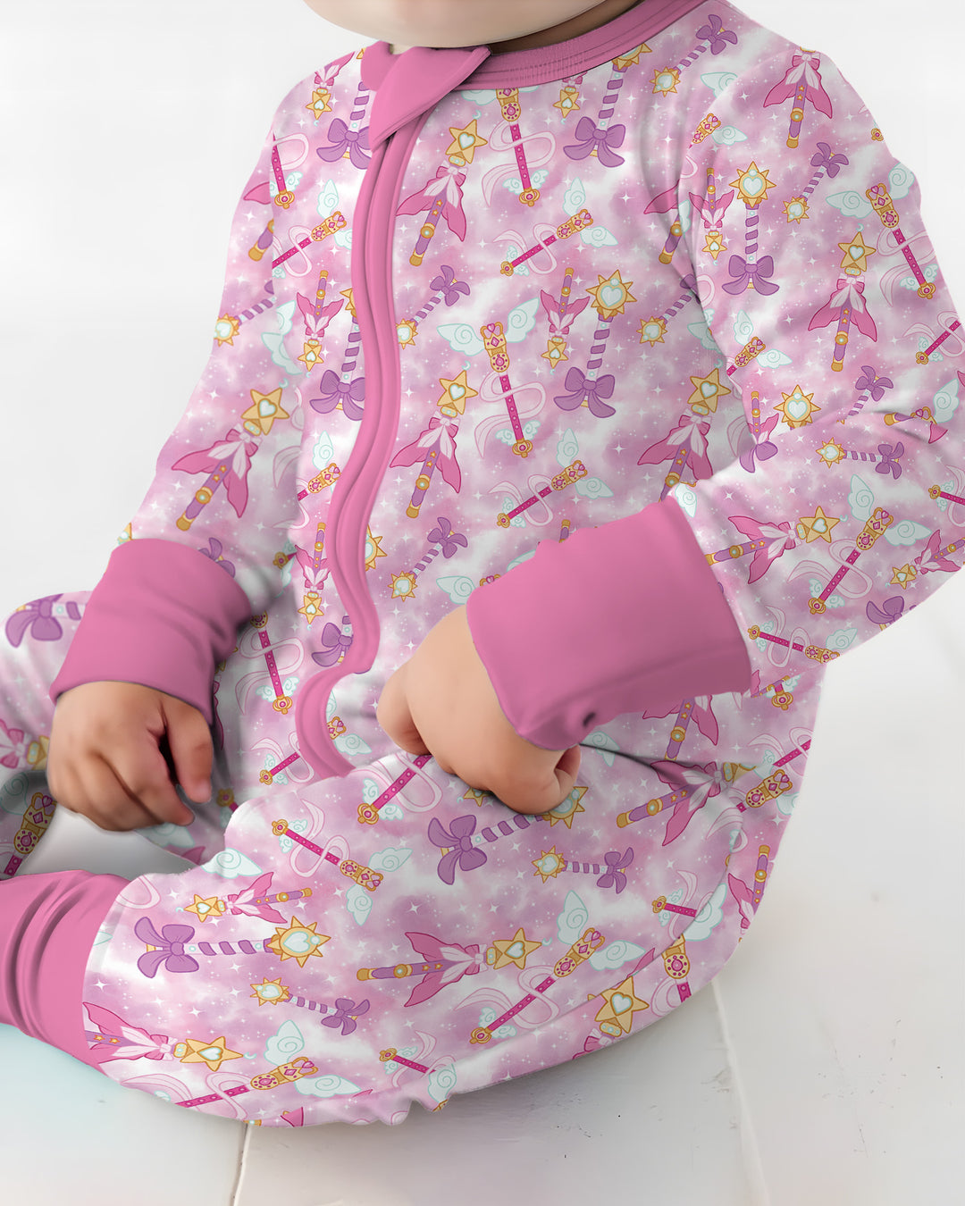 Kawaii Magical Girl Wand Bamboo Convertible Zippy