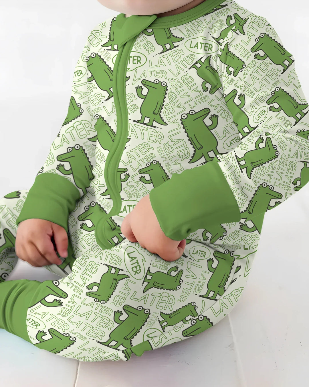 See you later, alligator! Bamboo Convertible Zippy