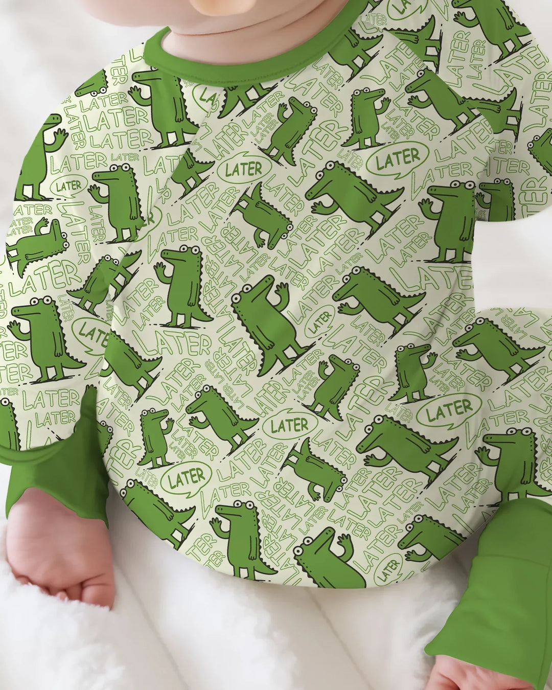 See you later, alligator! Bamboo Convertible Zippy