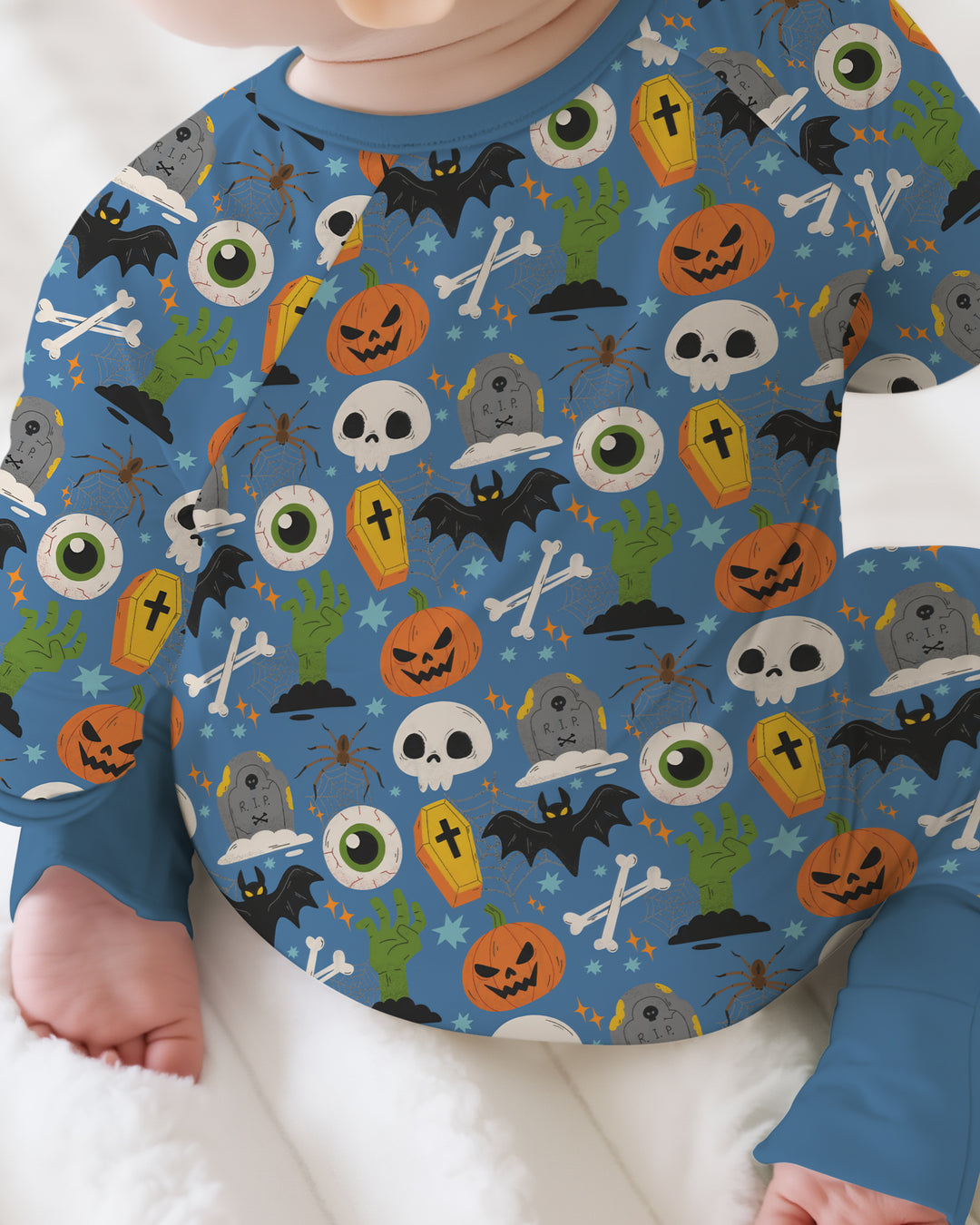 Little Monsters Bamboo Convertible Zippy For Halloween