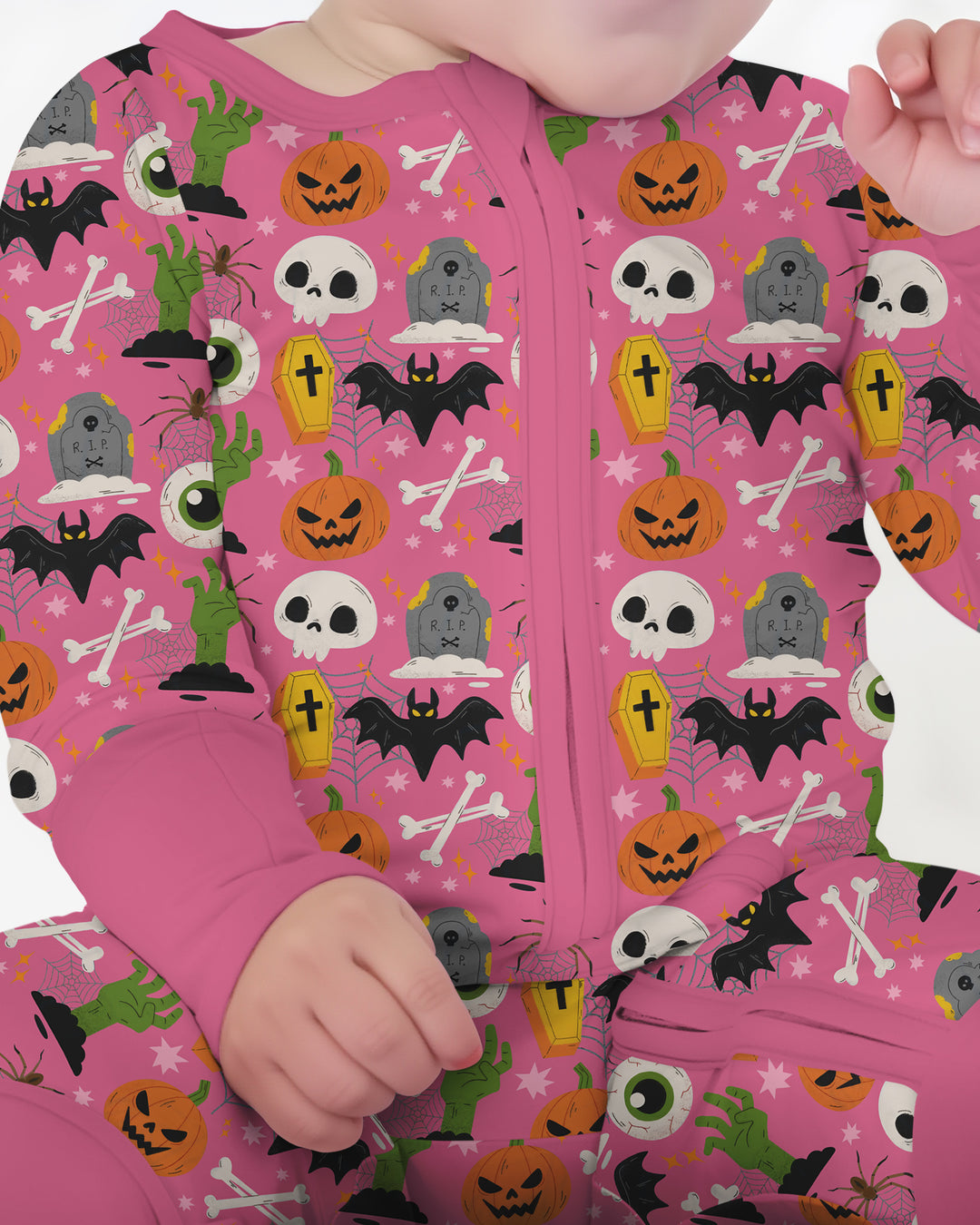 Little Monsters Bamboo Convertible Zippy For Halloween