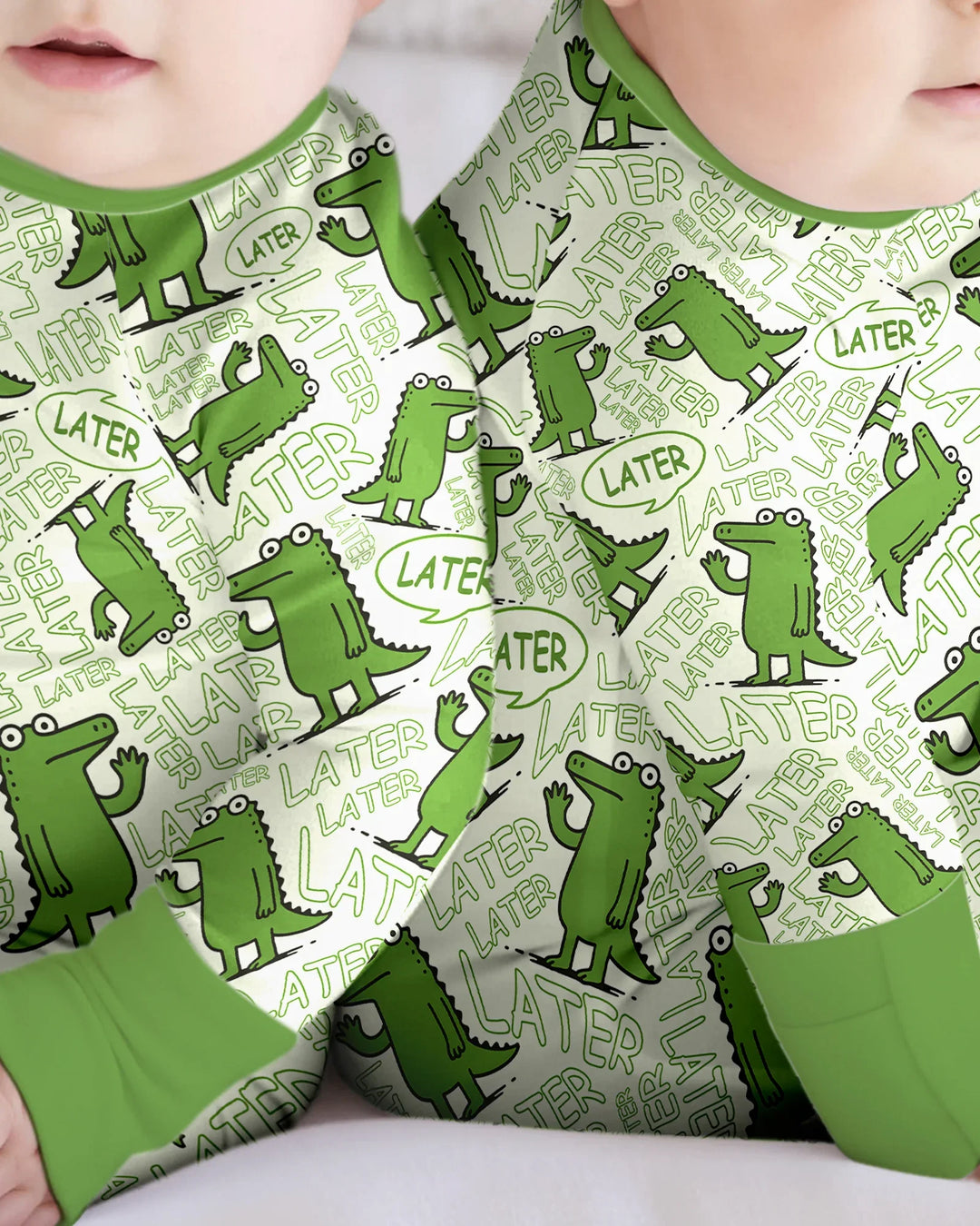 See you later, alligator! Bamboo Convertible Zippy