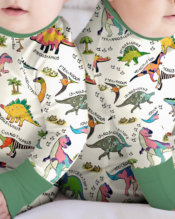 All The Dino Types Bamboo Convertible Zippy
