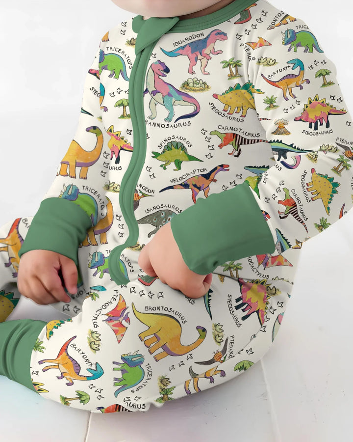 All The Dino Types Bamboo Convertible Zippy