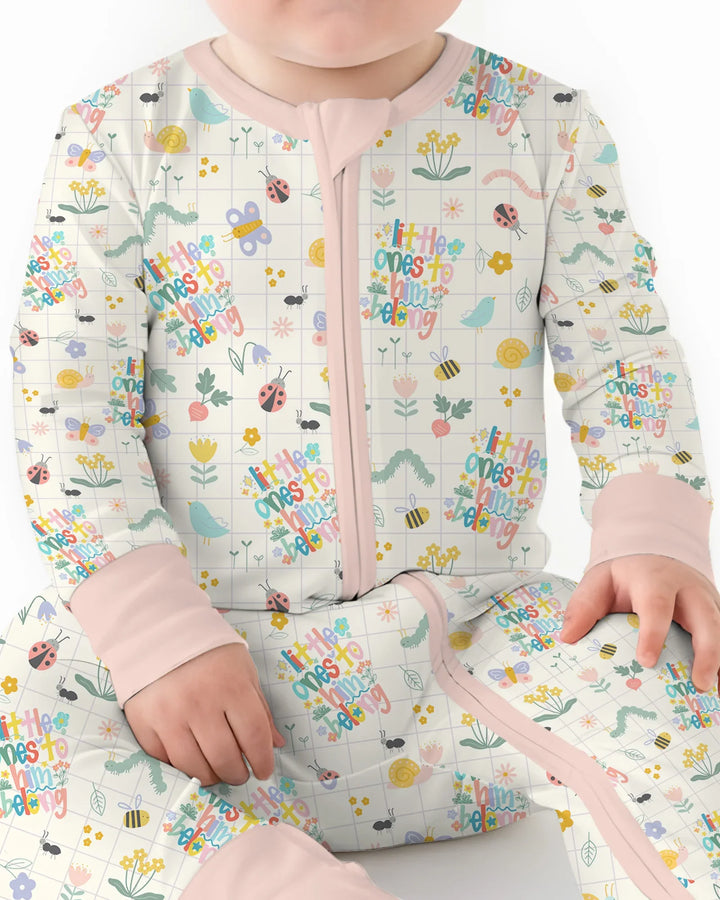 Little Ones To Him Belong Bamboo Convertible Zippy