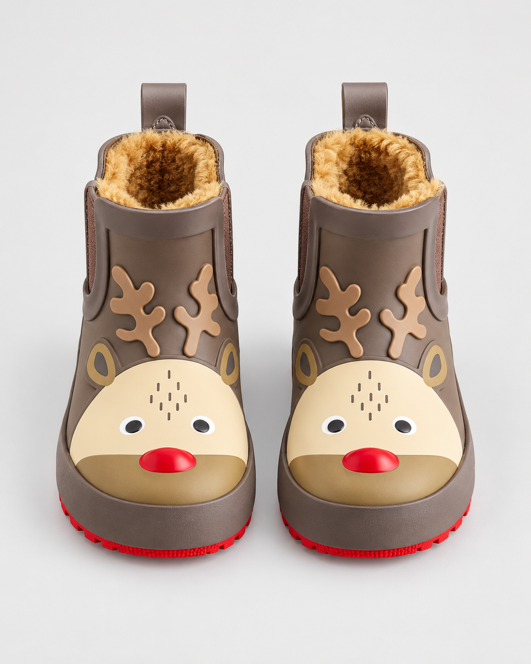 Cozy Reindeer Winter Wellies