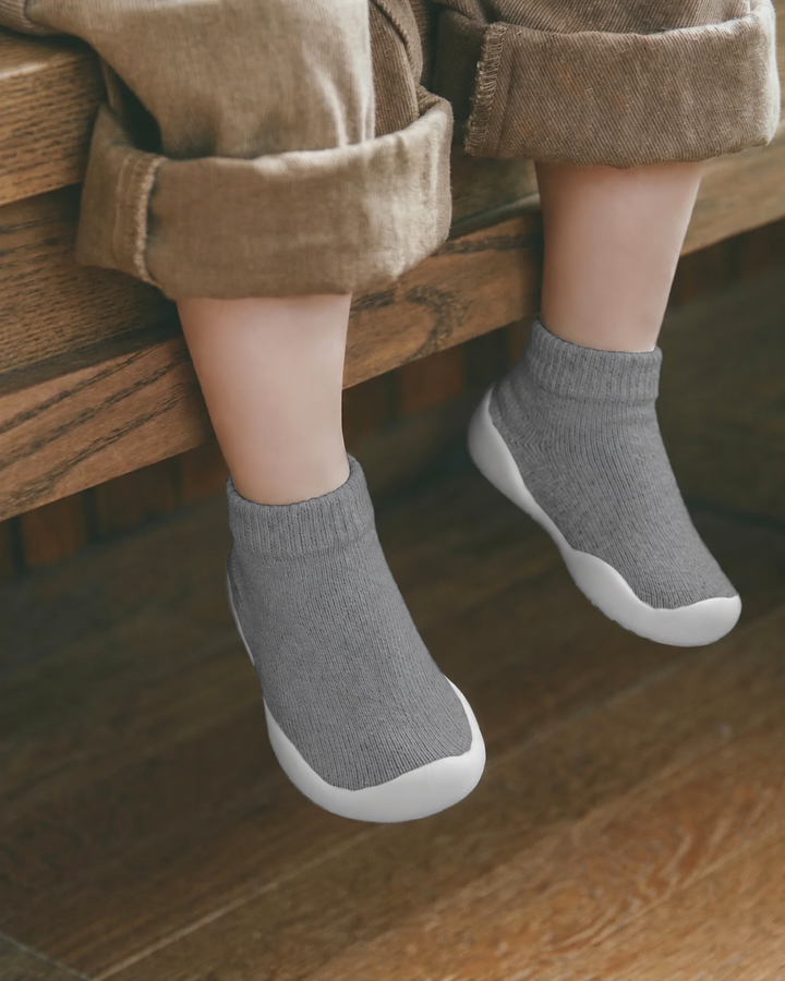 Solid Color Sock Shoes