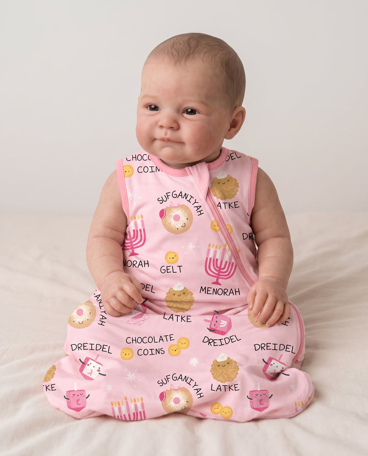 Family Hanukkah Matching Bamboo Sleep Bag
