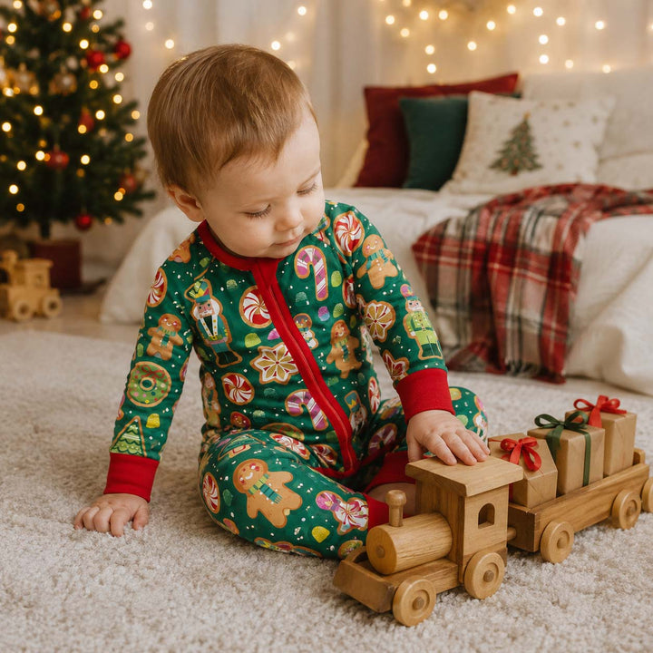 Christmas Cookie Wonderland Bamboo Convertible Zippy