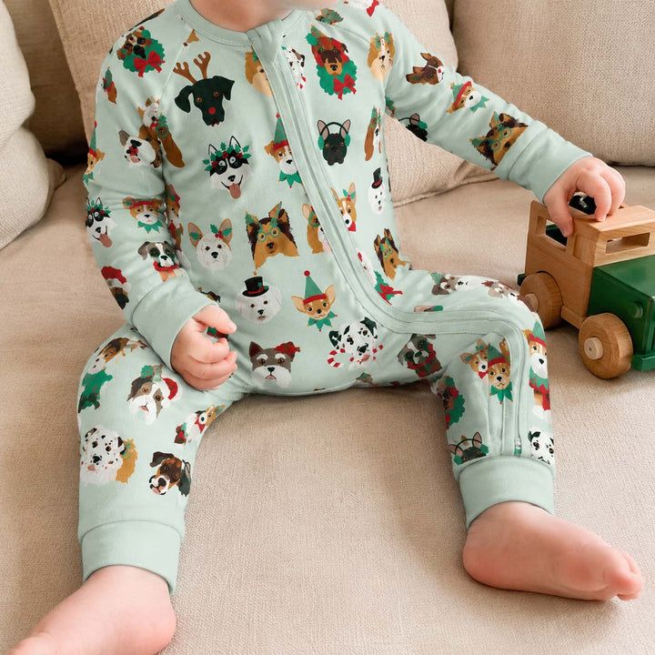 Christmas Dogs Bamboo Convertible Zippy