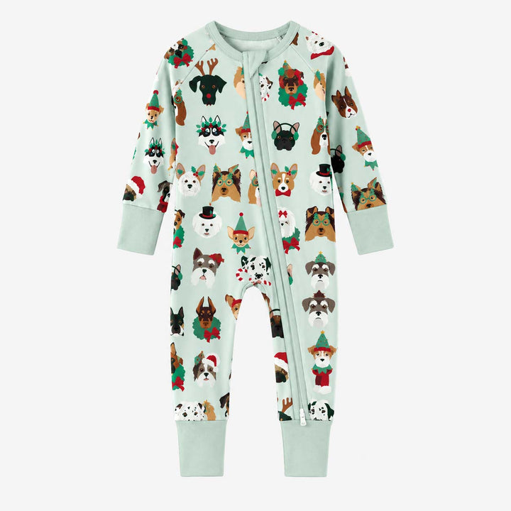 Christmas Dogs Bamboo Convertible Zippy