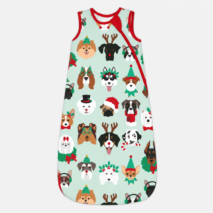 Christmas Dogs Bamboo Sleep Bag