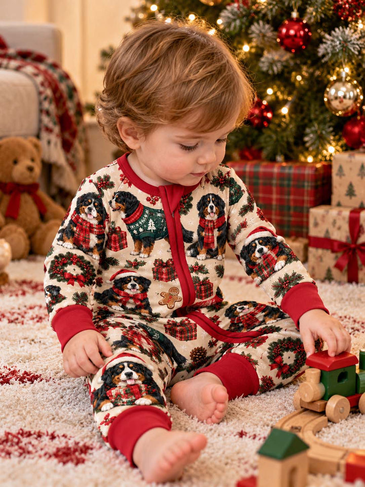 Classic Bernese Christmas Bamboo Convertible Zippy