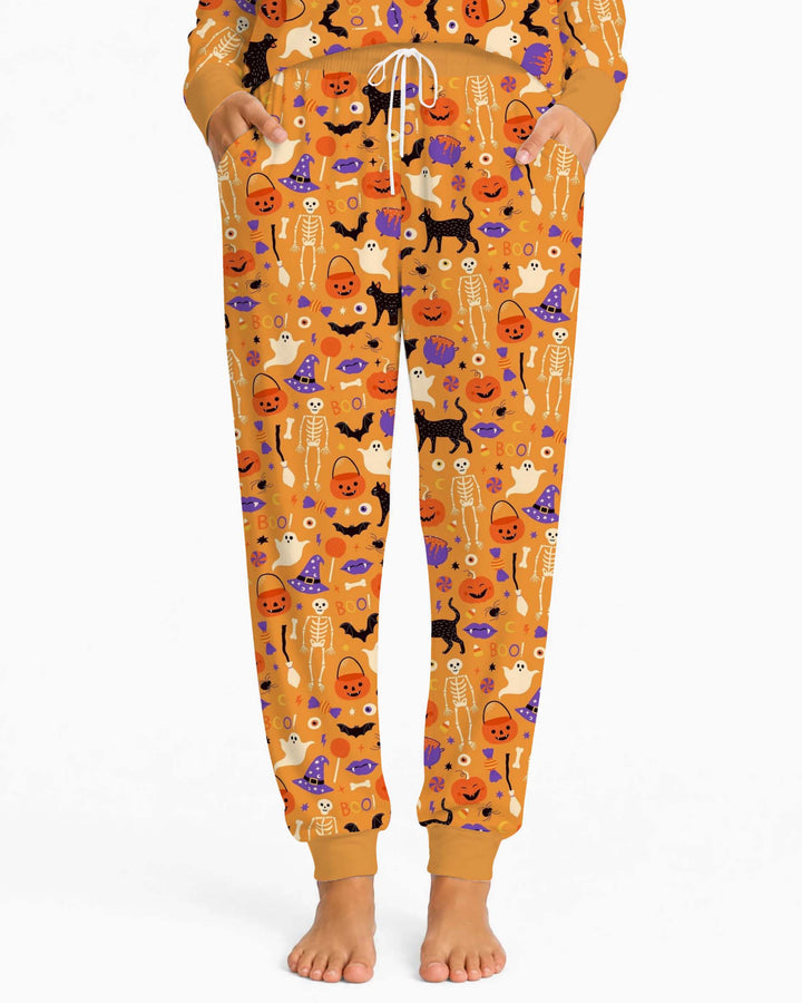 Classic Halloween Icons Bamboo Women Pajama Set