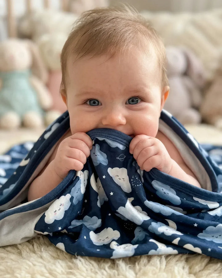 Cloudy Dreams Bamboo Blanket