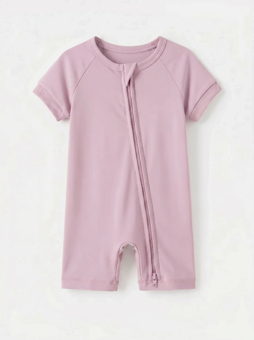 Solid Color Bamboo Shorty Zippy
