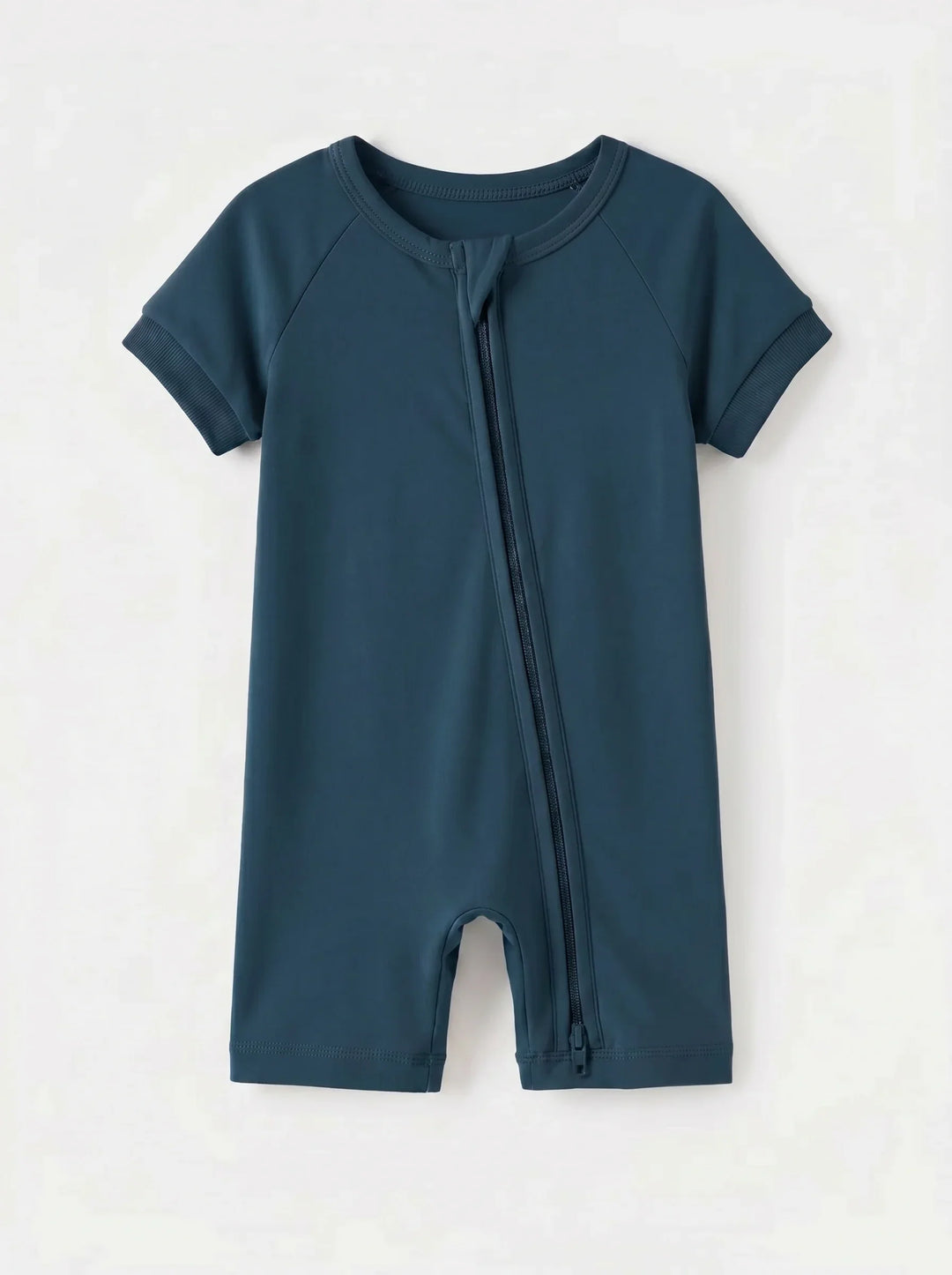 Solid Color Bamboo Shorty Zippy