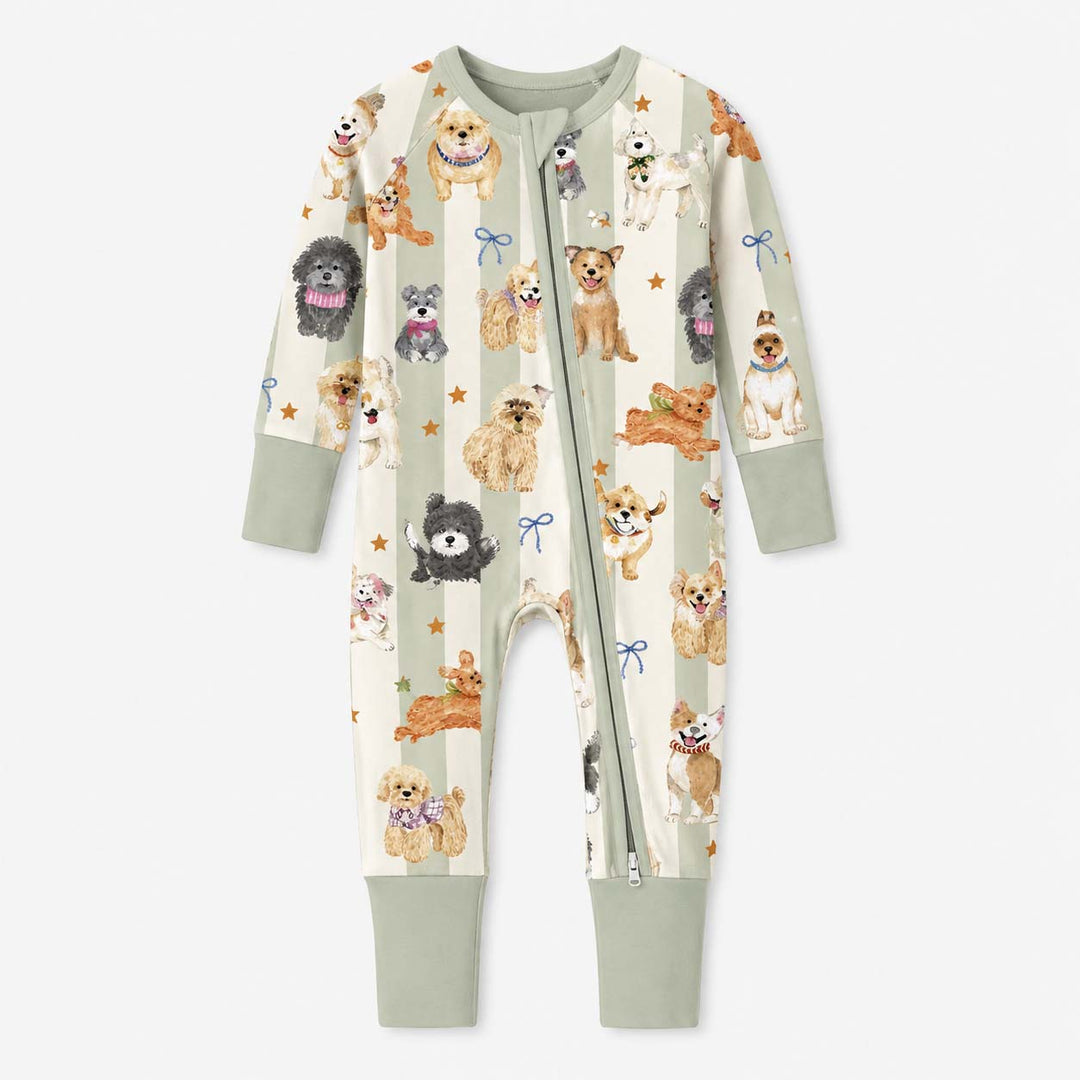Colorful Canine Crew Bamboo Convertible Zippy