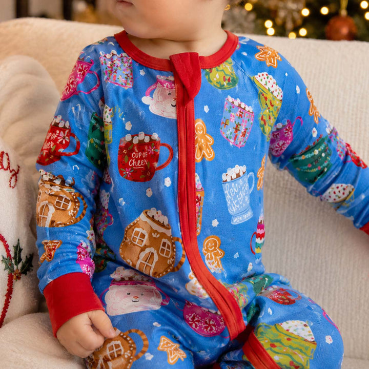 Colorful Christmas Cocoa Cups Bamboo Convertible Zippy