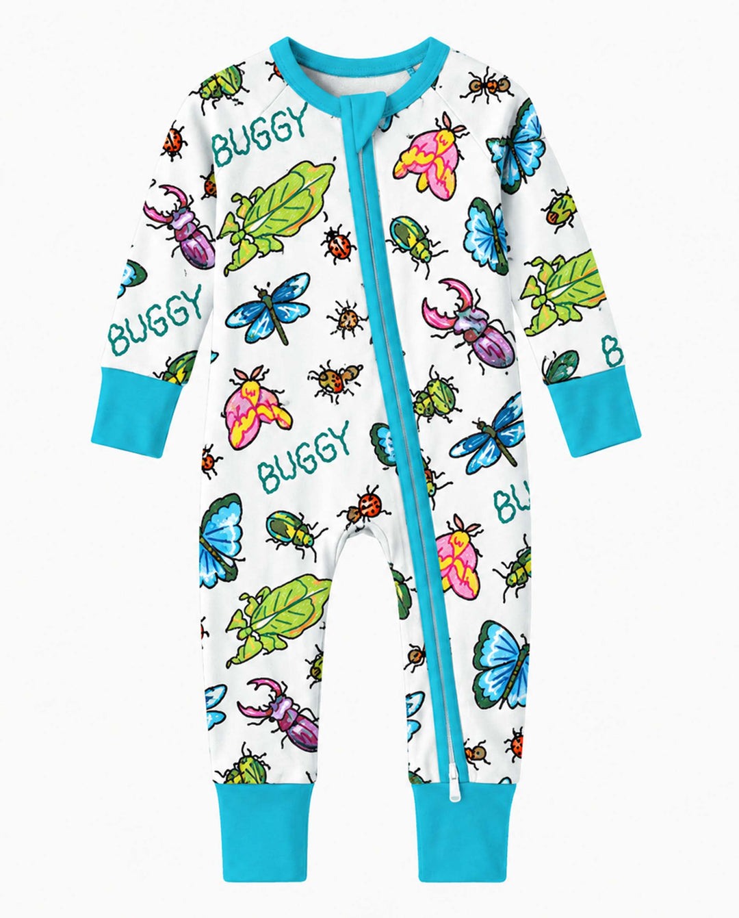 Colorful Little Bug Friends Bamboo Convertible Zippy