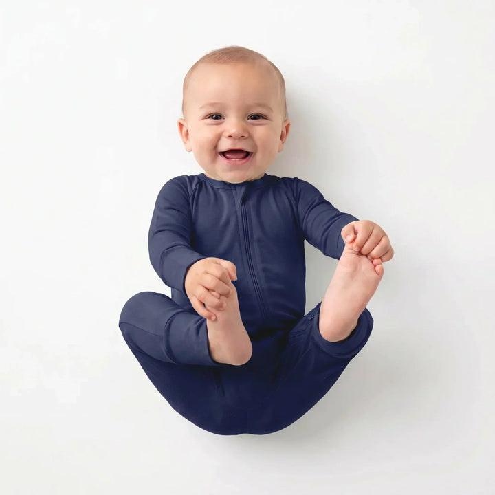 American Blue Bamboo Convertible Zippered Romper