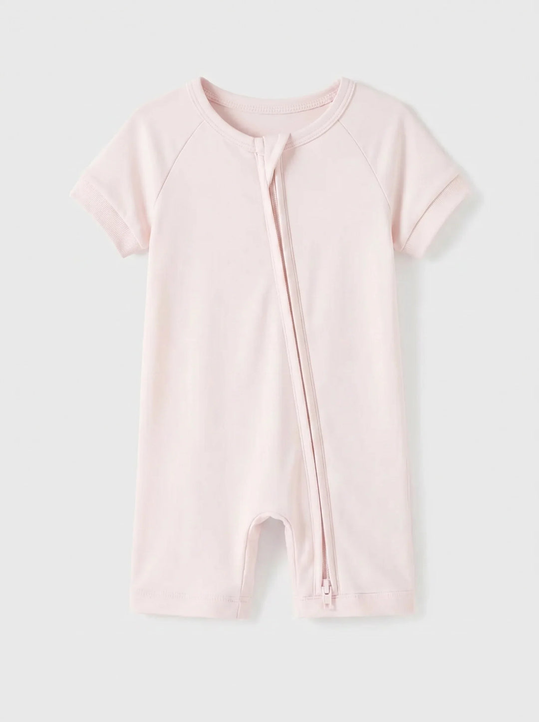 Solid Color Bamboo Shorty Zippy