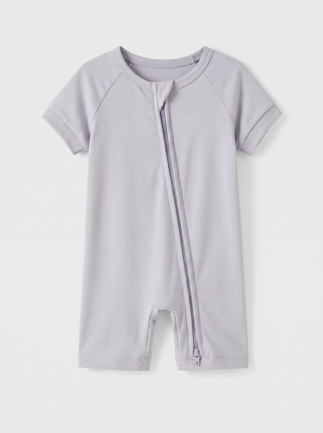 Solid Color Bamboo Shorty Zippy