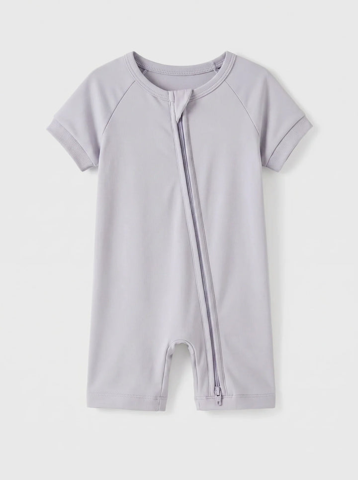 Solid Color Bamboo Shorty Zippy