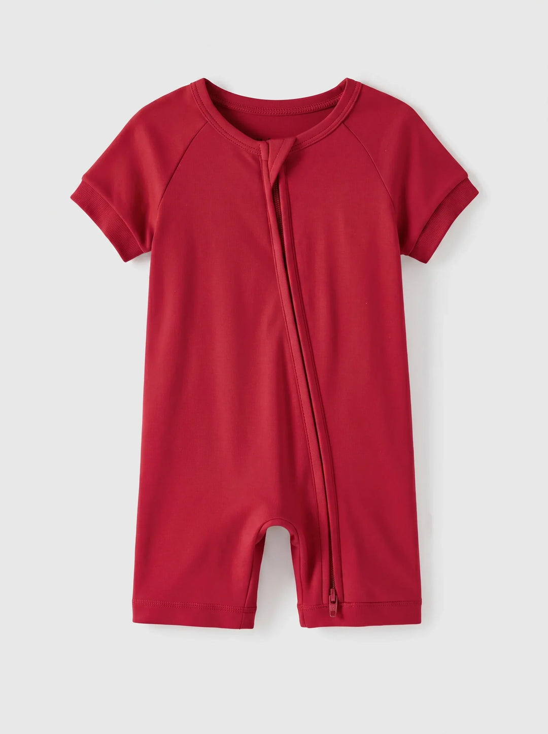 Solid Color Bamboo Shorty Zippy