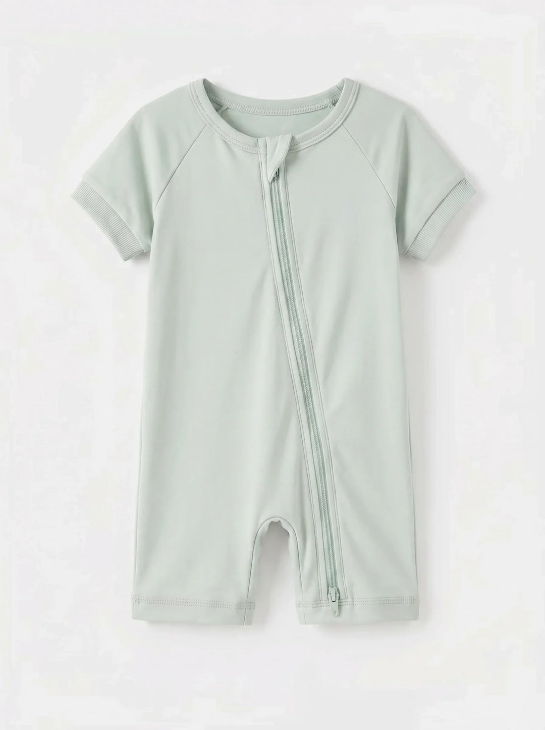 Solid Color Bamboo Shorty Zippy