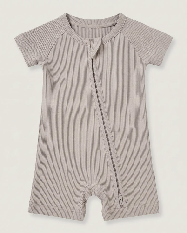 Ribbed Bamboo Shorty Zippy