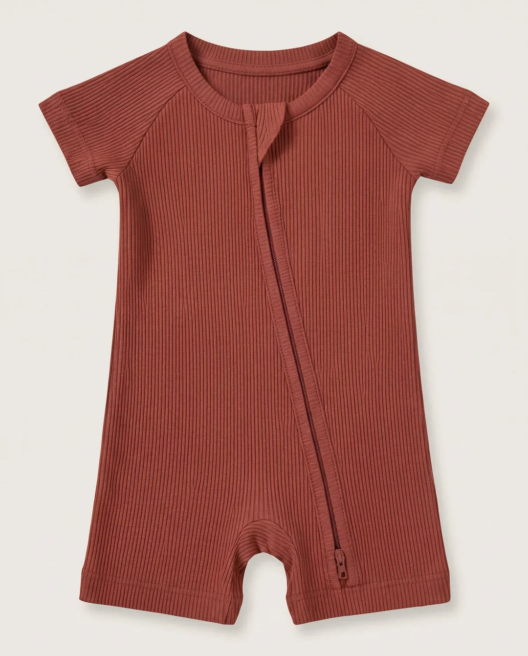 Rosewood Ribbed Bamboo Shorty Zippy