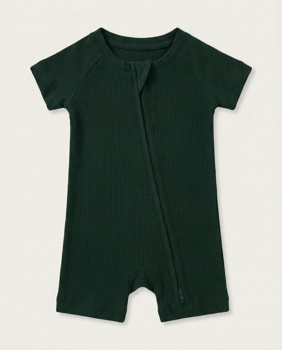 Ribbed Bamboo Shorty Zippy