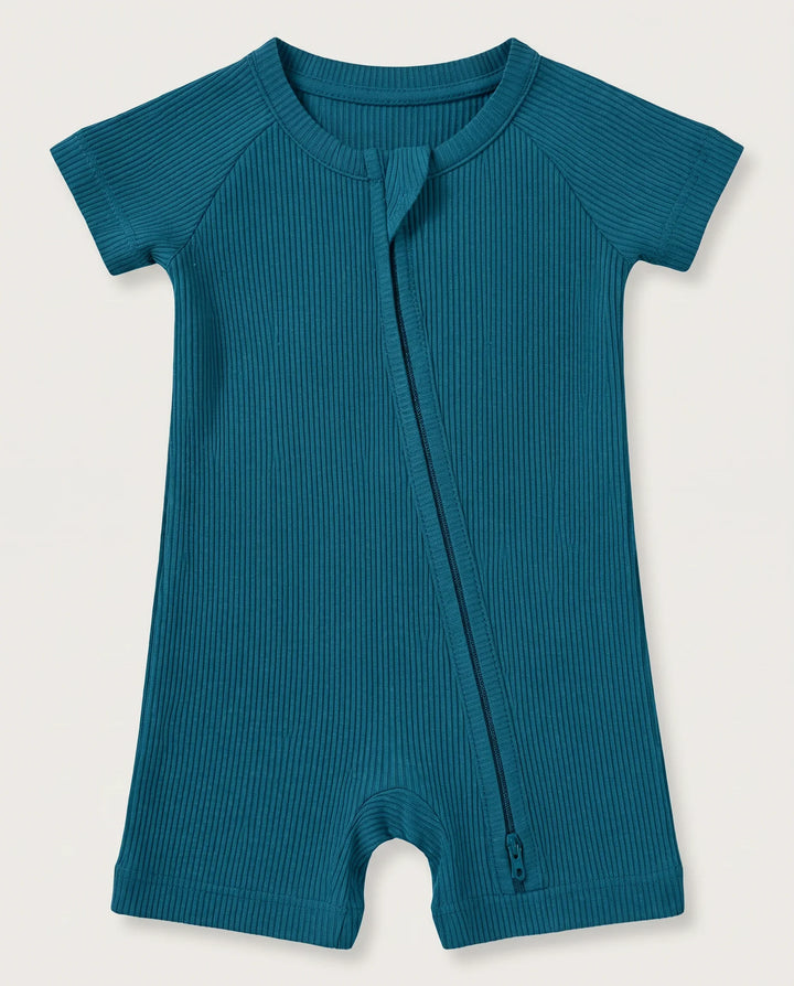 Ribbed Bamboo Shorty Zippy