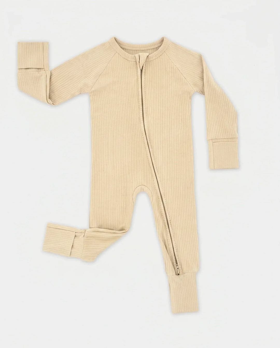 Yellow Ribbed Bamboo Convertible Zippy