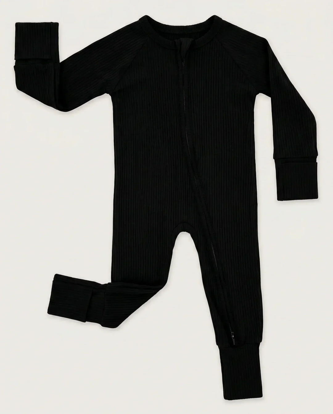 Midnight Ribbed Bamboo Convertible Zippy