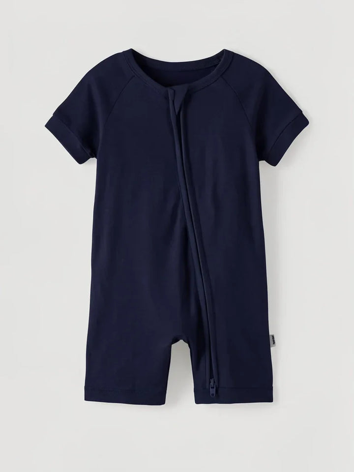 Solid Color Bamboo Shorty Zippy
