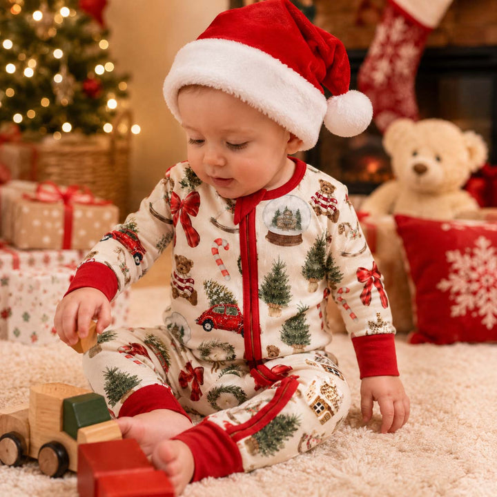 Cozy Christmas Traditions Bamboo Convertible Zippy