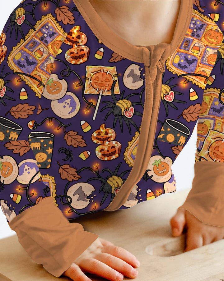 Cozy Halloween Treats Bamboo Convertible Zippy