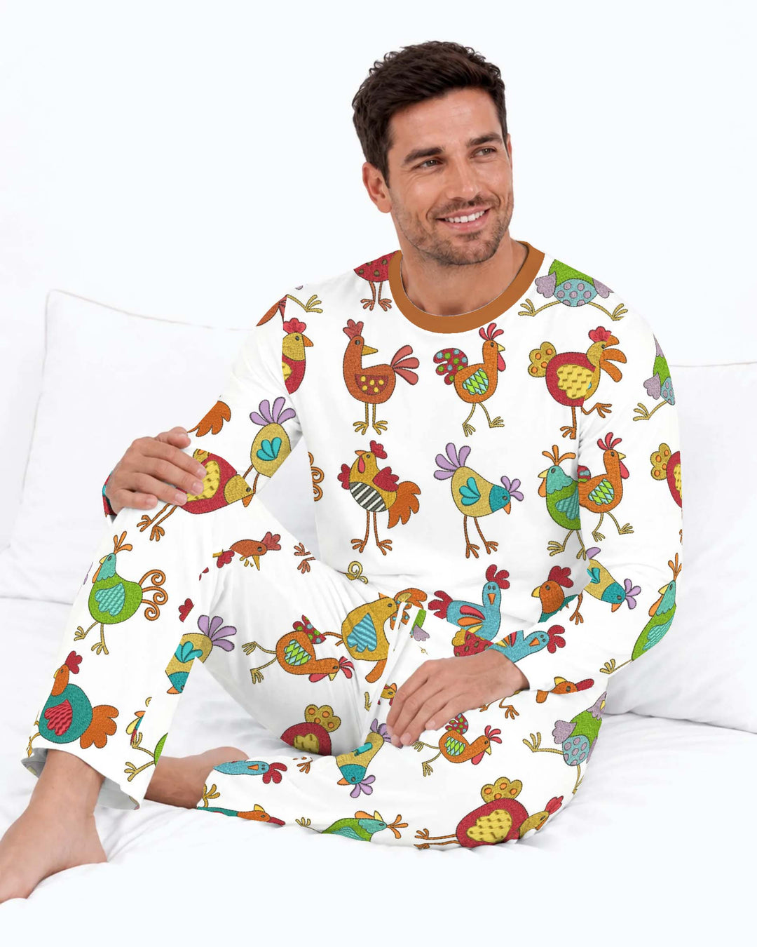 Cozy Hen Family Bamboo Men's Pajama Set