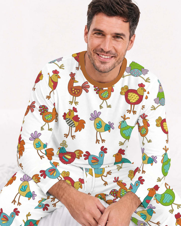 Cozy Hen Family Bamboo Men's Pajama Set
