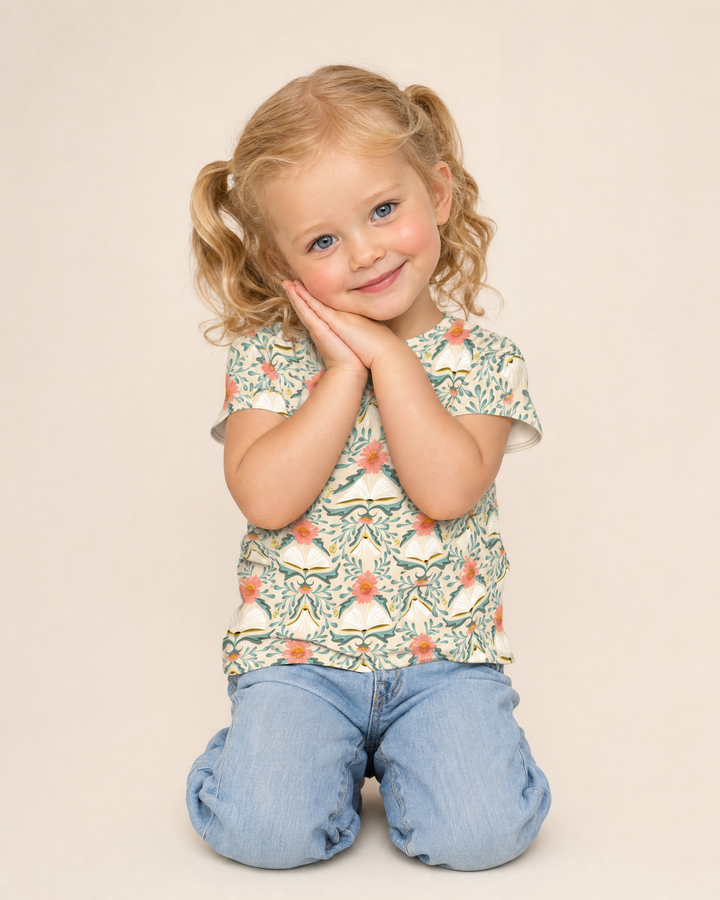 Blooming Stories Bamboo Crewneck T-Shirt