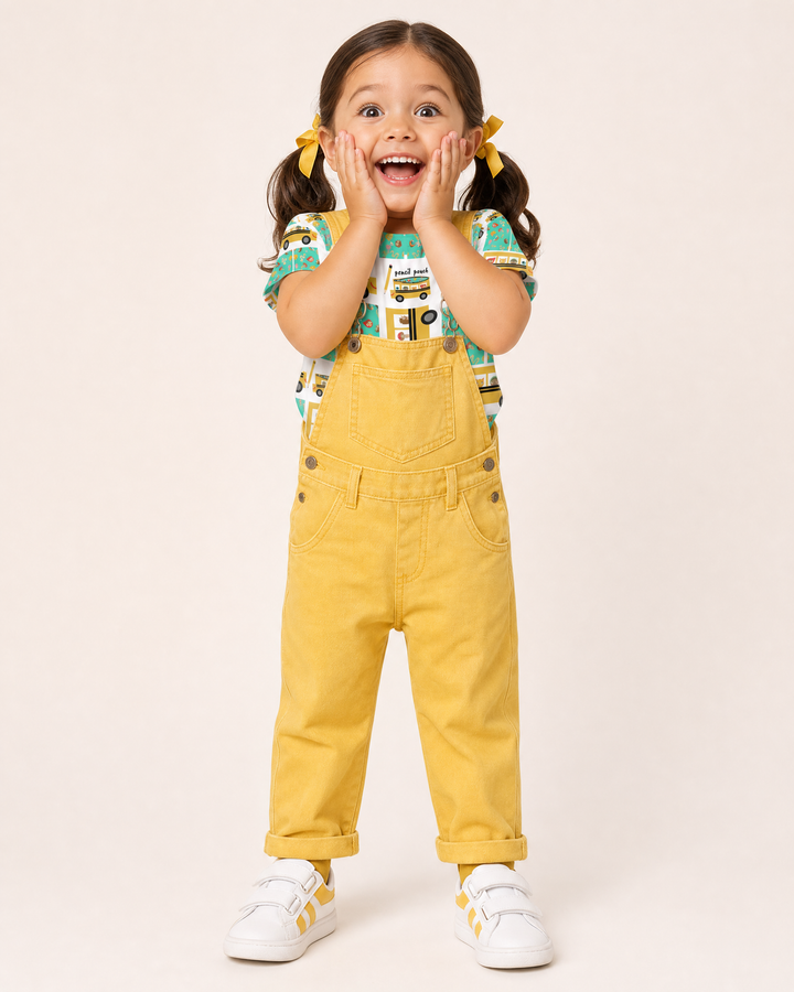 School Bus Adventures Bamboo Crewneck T-Shirt