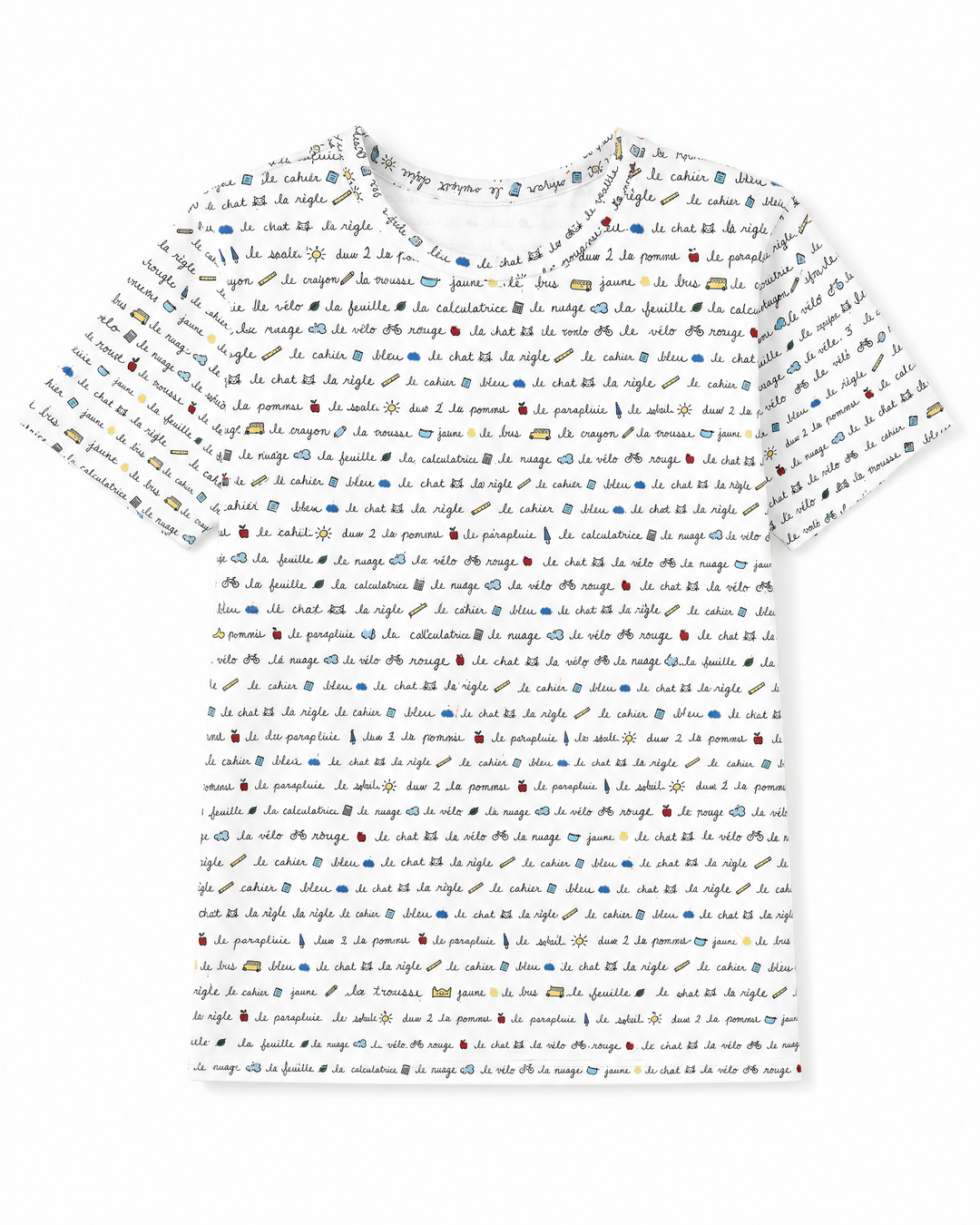 French Classroom Notes Bamboo Crewneck T-Shirt