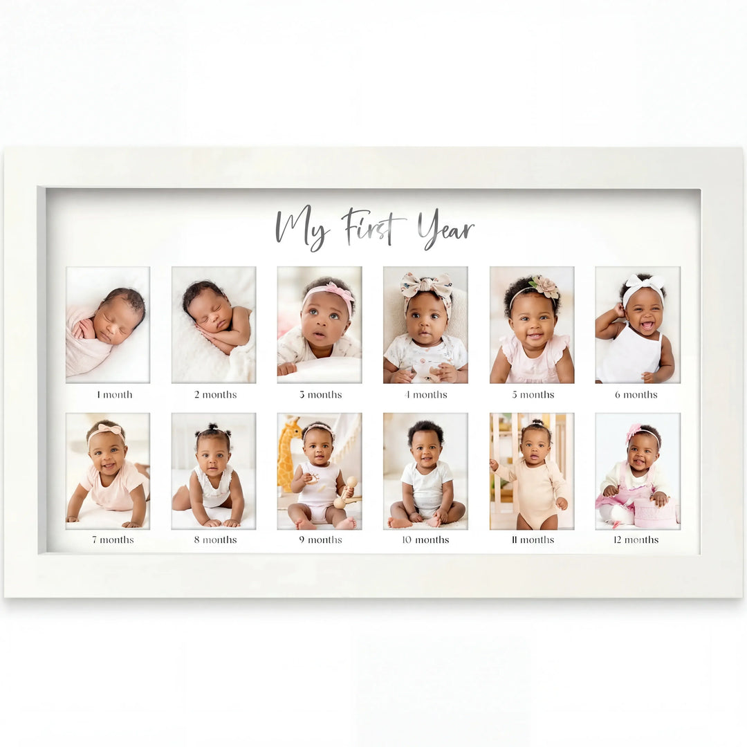 Baby's First Year Picture Frame