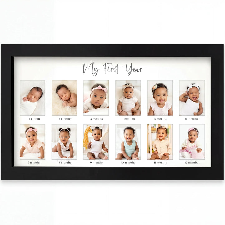 Baby's First Year Picture Frame