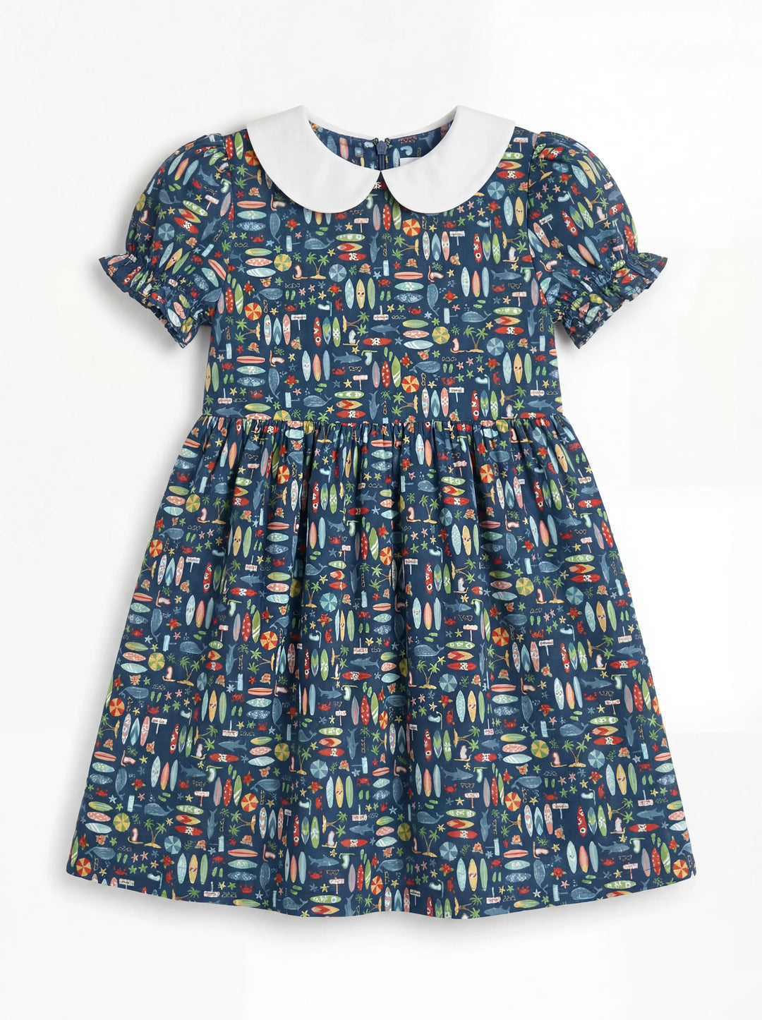Endless Summer Surf Bamboo Peter Pan Collar Dress