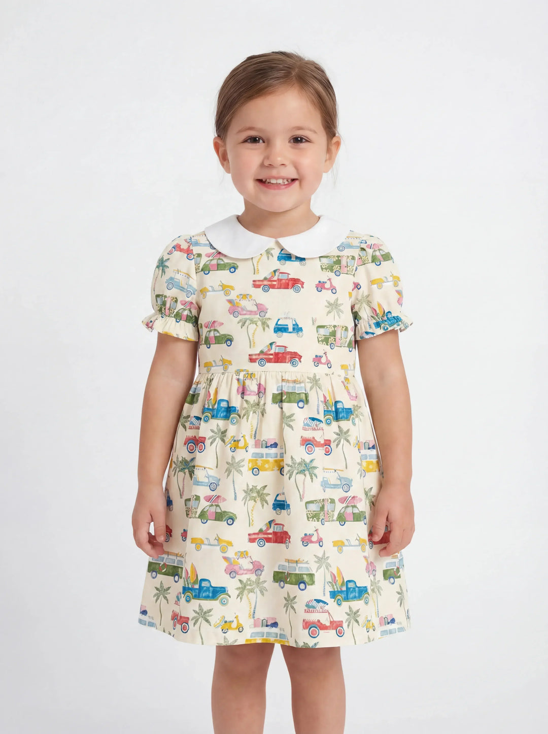 Sunny Beach Cruisers Bamboo Peter Pan Collar Dress