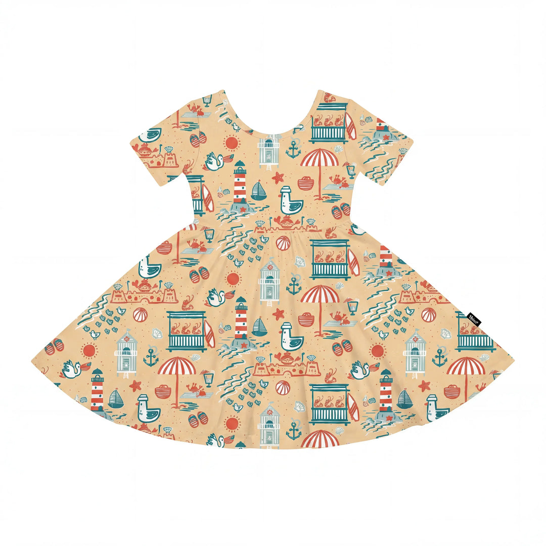 Seaside Storybook Days Bamboo Twirl Dress